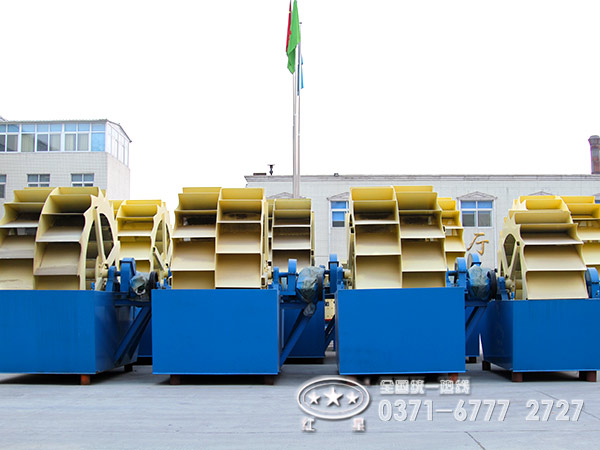 不同類(lèi)型的洗砂機特點(diǎn)、型號和技術(shù)參數