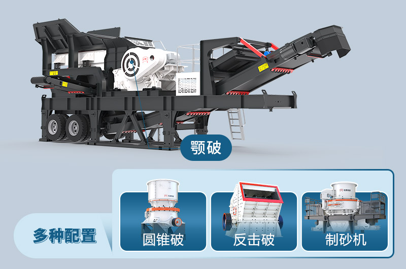 小型移動(dòng)式破碎機配置