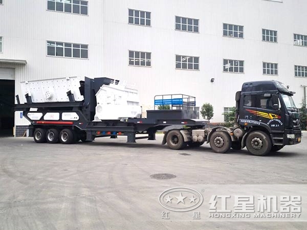 時(shí)產(chǎn)400噸流動(dòng)汽車(chē)載式碾石機多少錢(qián)一臺？