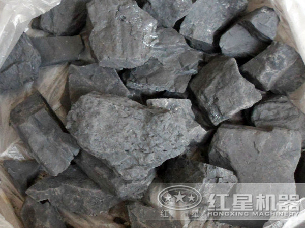 一臺用于破碎煤矸石的移動(dòng)粉碎機_70噸/小時(shí)，出料粒度20以下