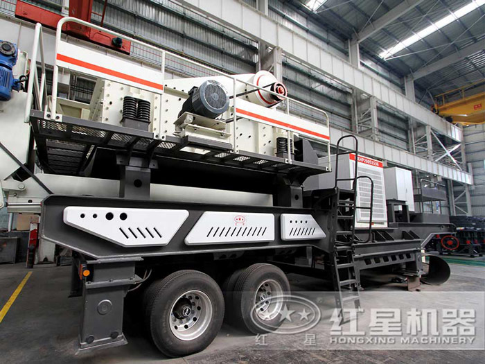 小型車(chē)載移動(dòng)石料破碎機_小投資，大收益