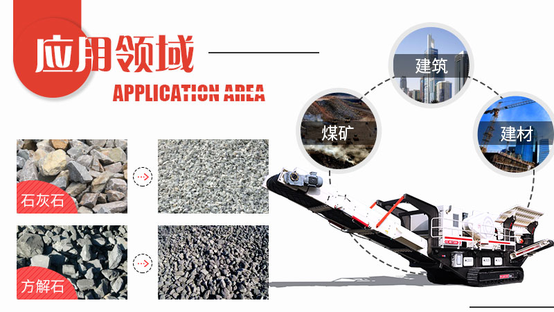 移動(dòng)履帶一體式破碎機應用