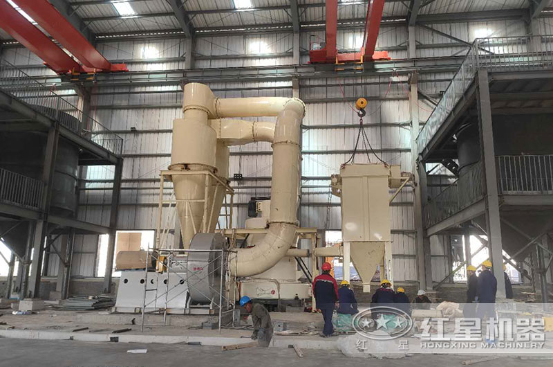 礦石磨粉要求100目，這臺雷蒙磨粉機剛好合適（附視頻、結構簡(jiǎn)圖）